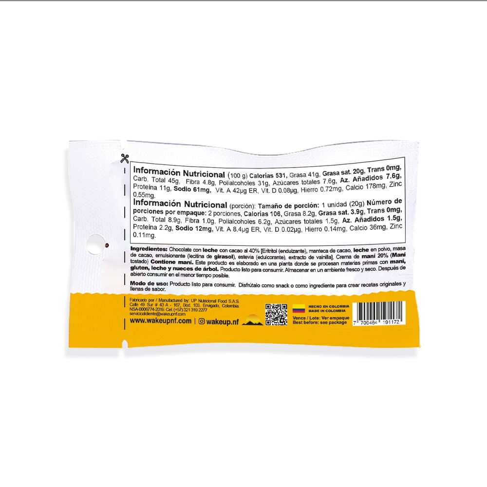 Choco-Up-Wakeup-Chocolate-Relleno-De-Crema-De-Mani-Sobre-X-40Gr-imagen-2