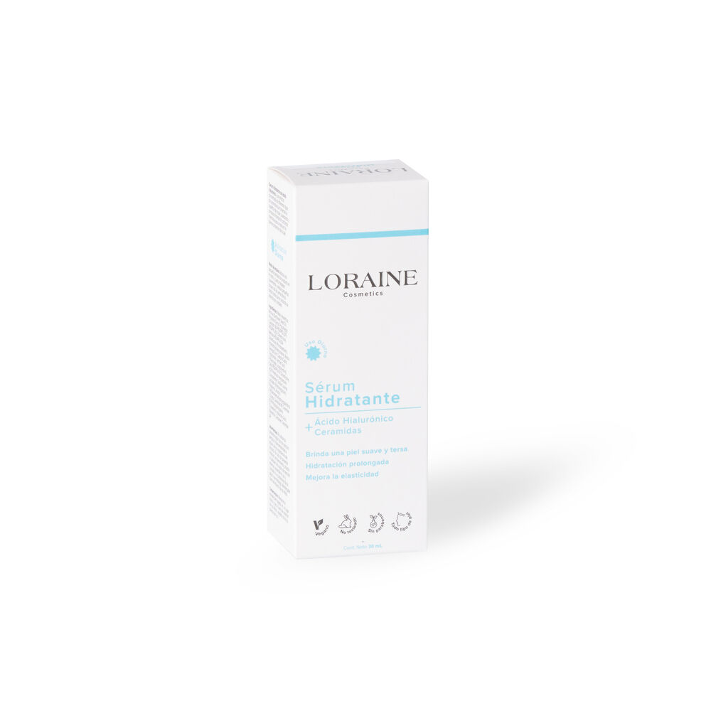 Serum-Hidratante-Loraine-Cosmetics-Acido-Hialuronico-+-Ceramidas-Frasco-por-30Ml-imagen-1