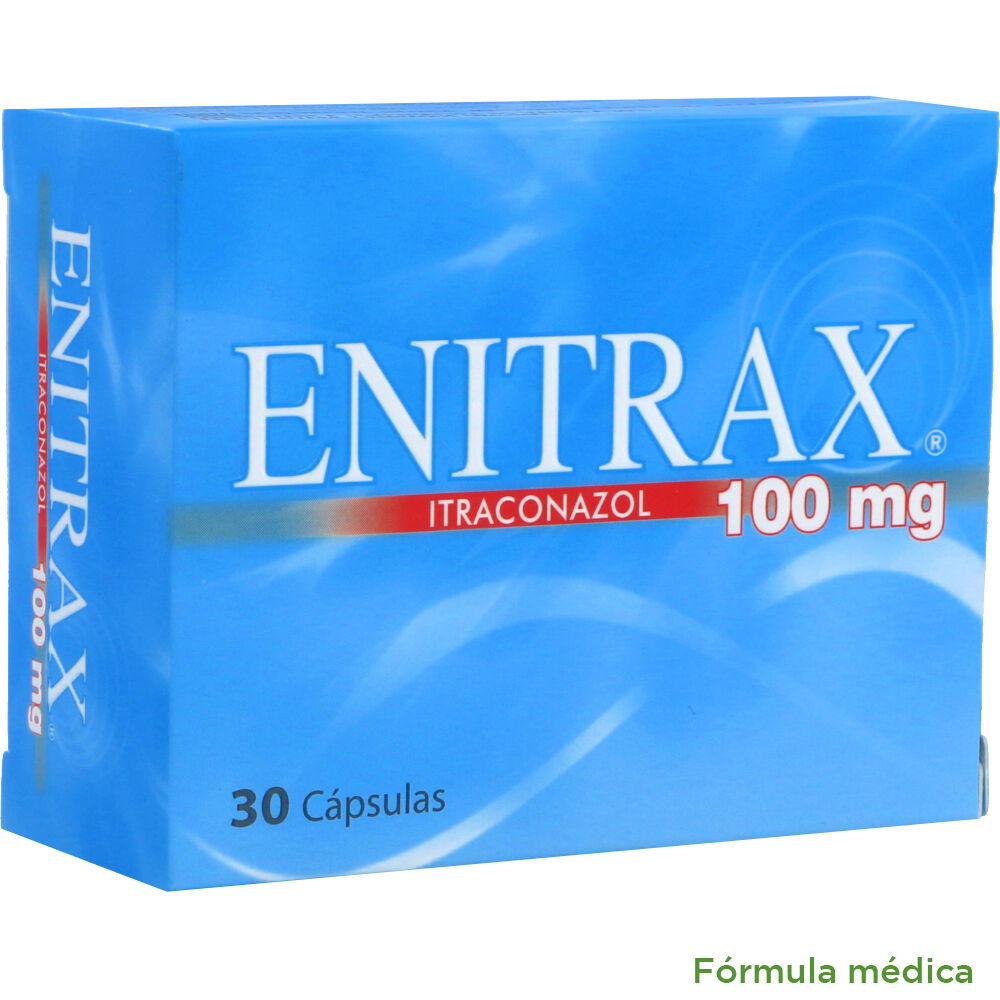 Enitrax 100Mg Caja X 30 Cápsulas