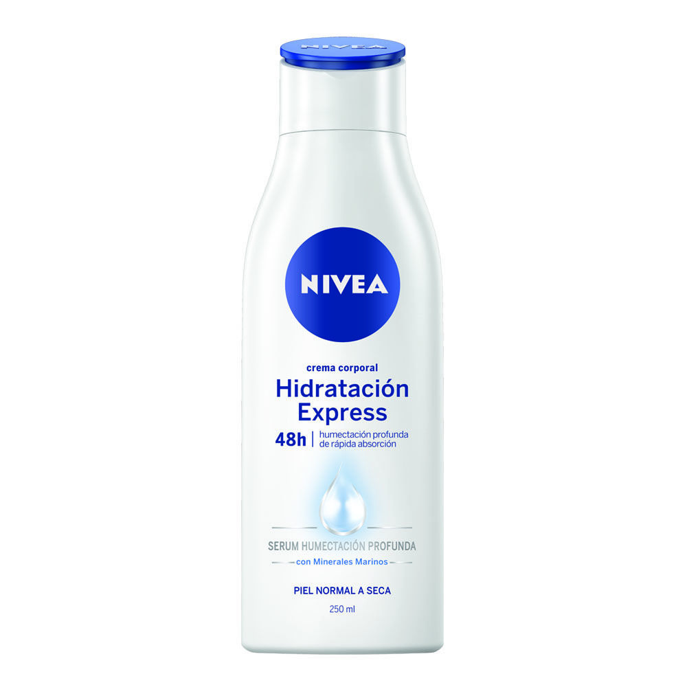 Crema Corporal Nivea Hidratacion Express Frasco X 250Ml