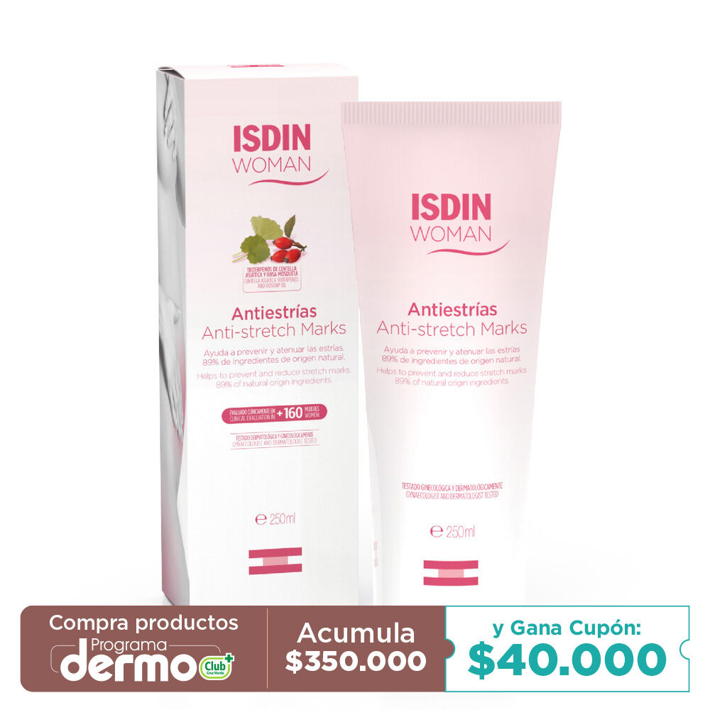 Crema-Corporal-Antiestrias-Woman-Isdin-Tubo-X-250Ml-imagen-1