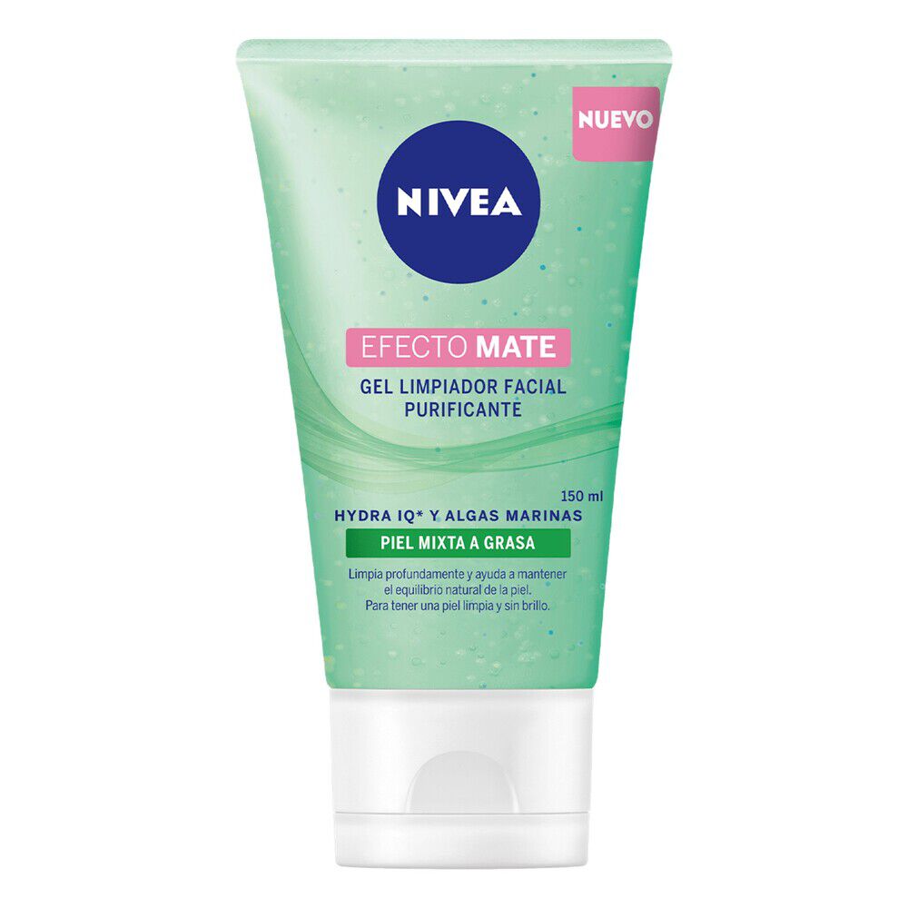 Gel Limpiador Facial Nivea Piel Grasa Frasco 150 Ml