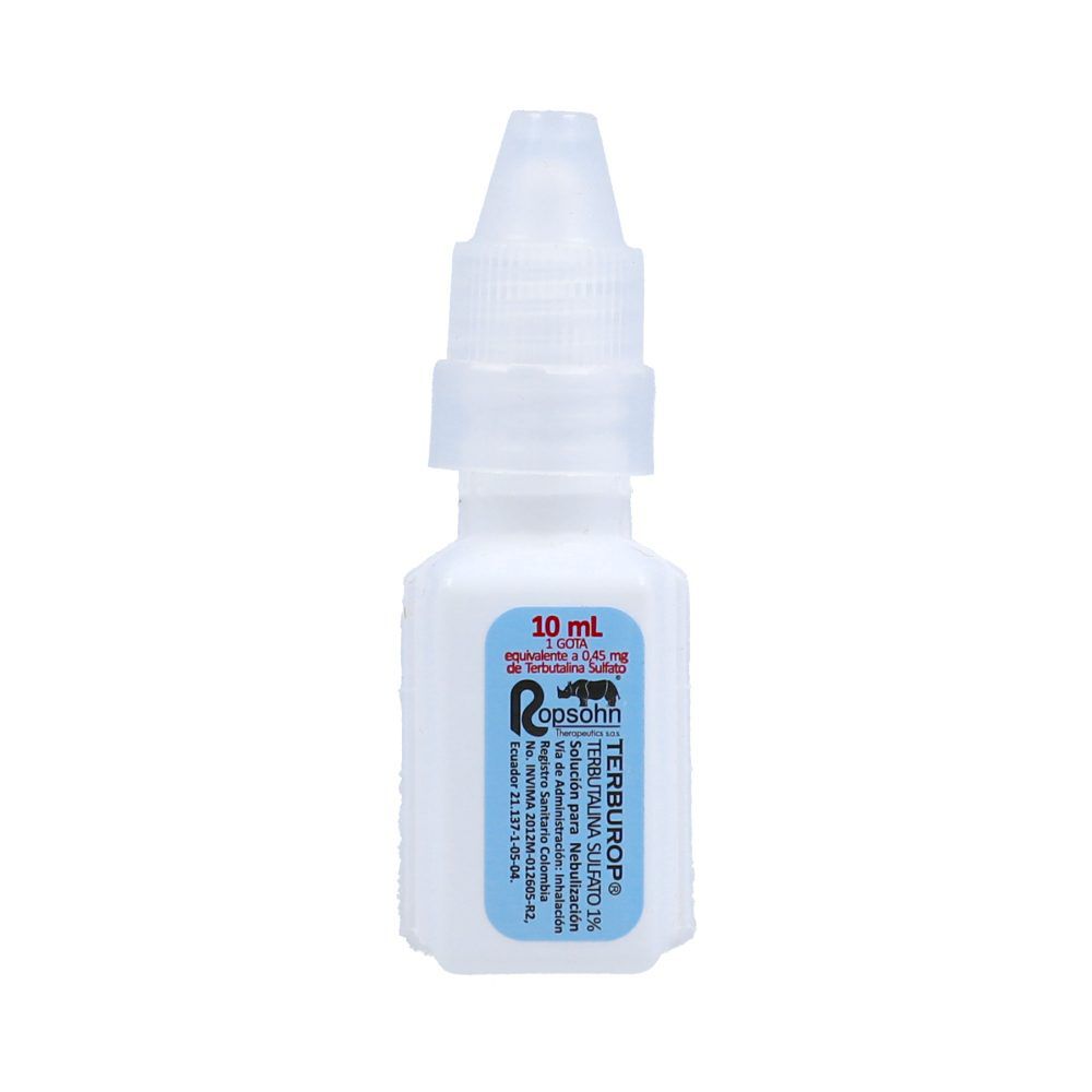 Terburop 10Mg/mL(1%) Solución Para Nebulización X 1 Ampoulepack X 10mL