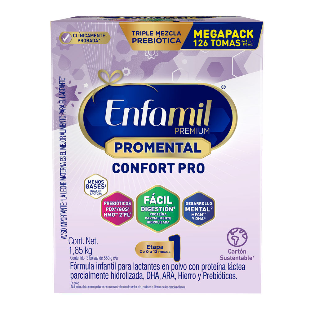 Megapack-Enfamil-Premium-Promental-Confort-Pro-Etapa-1-(0-A-12-Meses)-Caja-3Bolsas550Gr-imagen-1