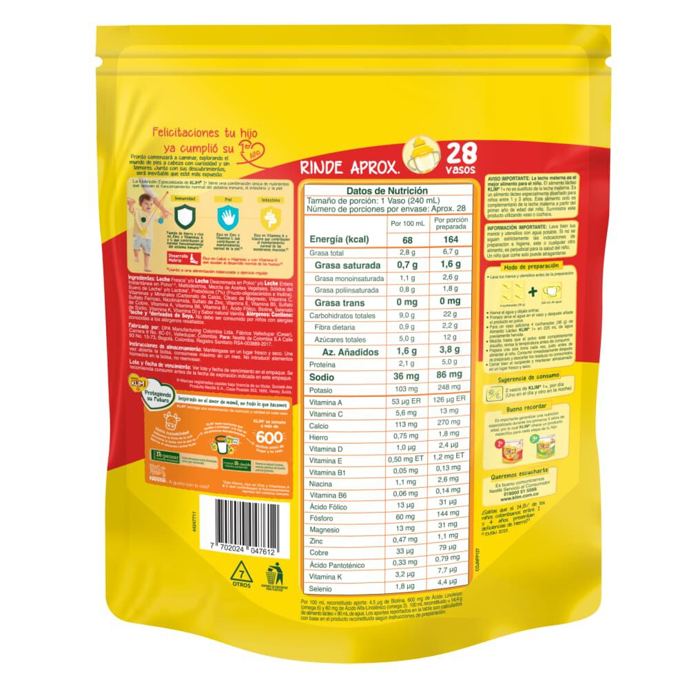 Klim-1+-Prebio-X-1-Bolsa-X-1000Gr-Miel-imagen-2