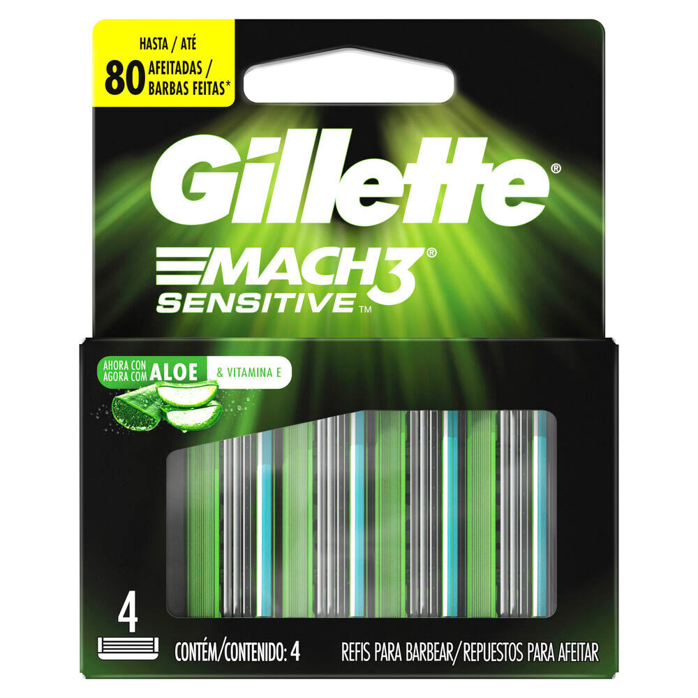 Gillette-Mach-3-Sensitive-Respuesto-Sobre-X-4-imagen-1