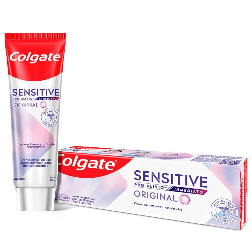 Crema Dental Sensibilidad Colgate Sensitive Pro-Alivio Original Inmediato 110 G