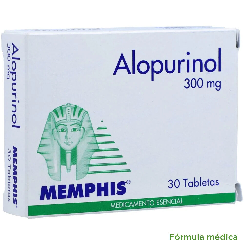 Alopurinol Memphis 300Mg Caja X 30 Tabletas