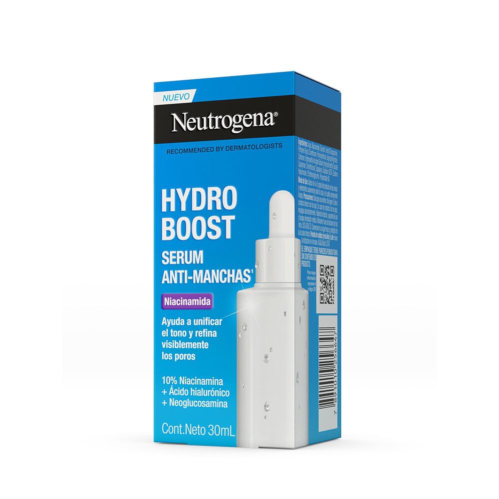 Serum Anti Manchas Neutrogena Hydro Boost Niacinamida Frasco 30Ml
