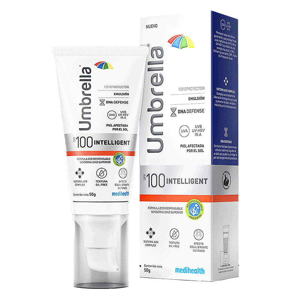 Protector Solar Umbrella Intelligent Tubo X 50G Spf 100