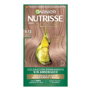 Tinte-Garnier-Nutrisse-Oleos-Caja-por-1Tubox60Ml+1Frascox60Ml+1Frascox40Ml-8.12-Rubio-Claro-Cenizo-Nacarado-imagen