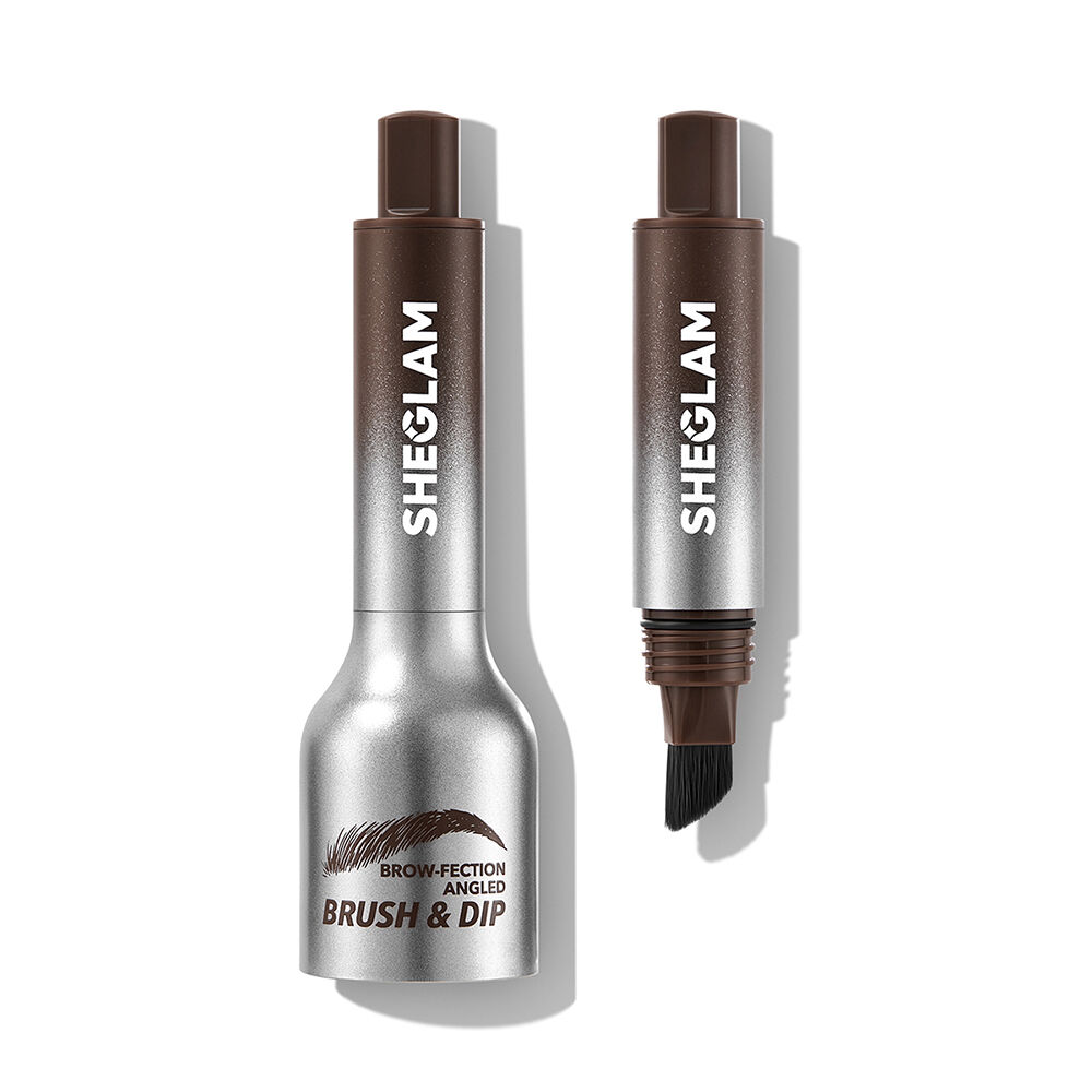 Delineador Cejas Sheglam Brow-Fection Angled Brush & Dip Frasco Por 1.2Ml Chocolate