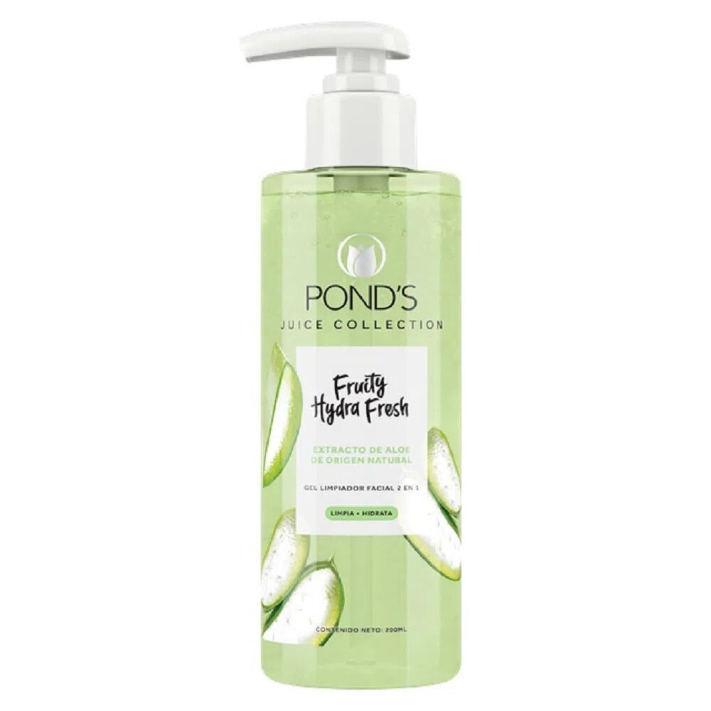Gel Limpiador Facial Ponds Fruity Hidra Fresh Frasco X 200Ml