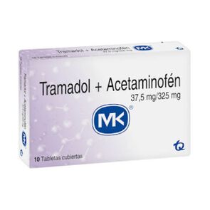 Acetaminofen+Tramadol-(325+37.5)Mg-Tabletas-Caja-X-10-Mk-imagen