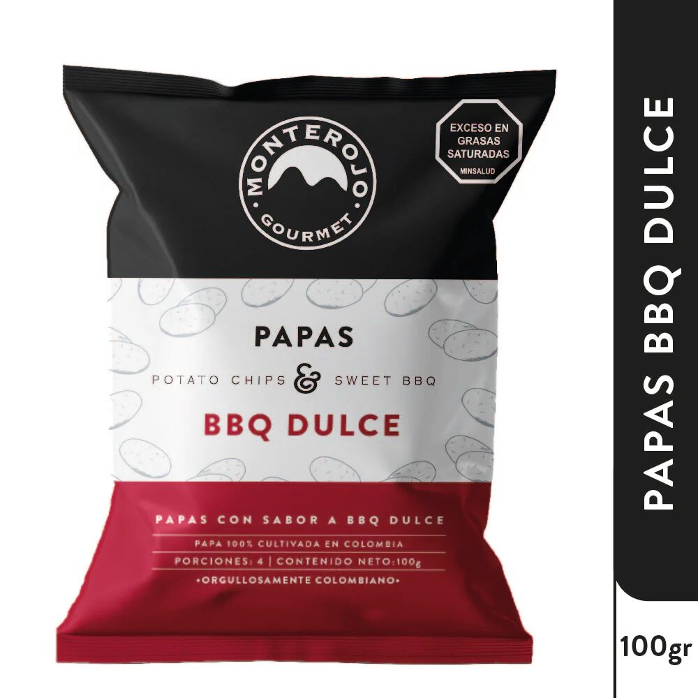 Papas-Monterojo-Paquete-X-100Gr-Bbq-Dulce-imagen-1