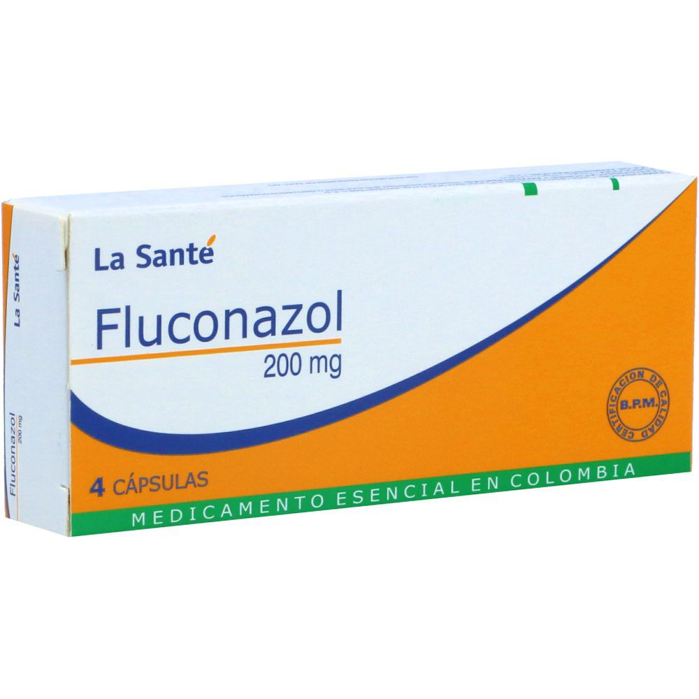 Fluconazol Cápsulas 200Mg Caja X 4
