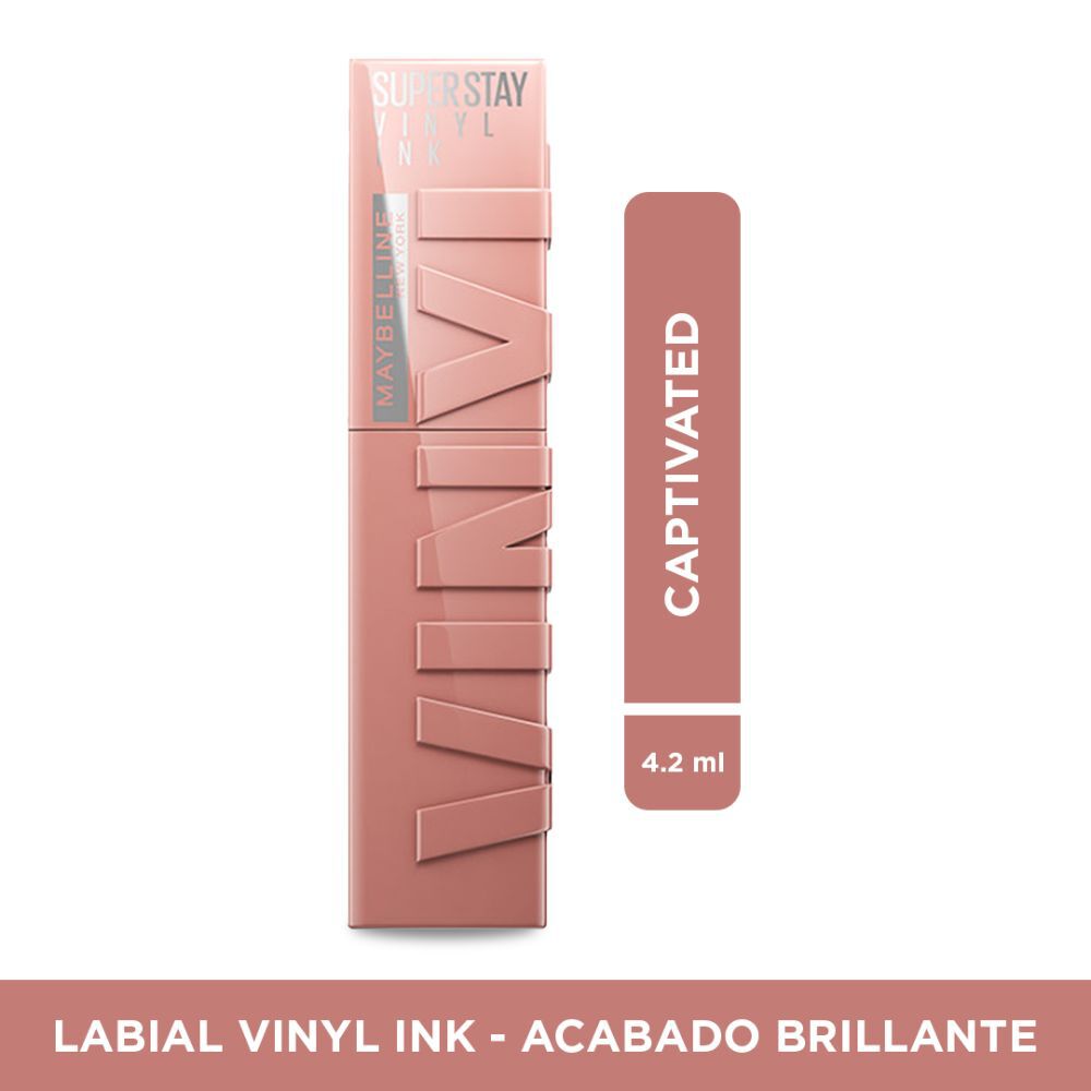 Labial-Liquido-Maybelline-95-Super-Stay-Vinyl-Ink-Frasco-X-4.2Ml-Captivated-imagen-1