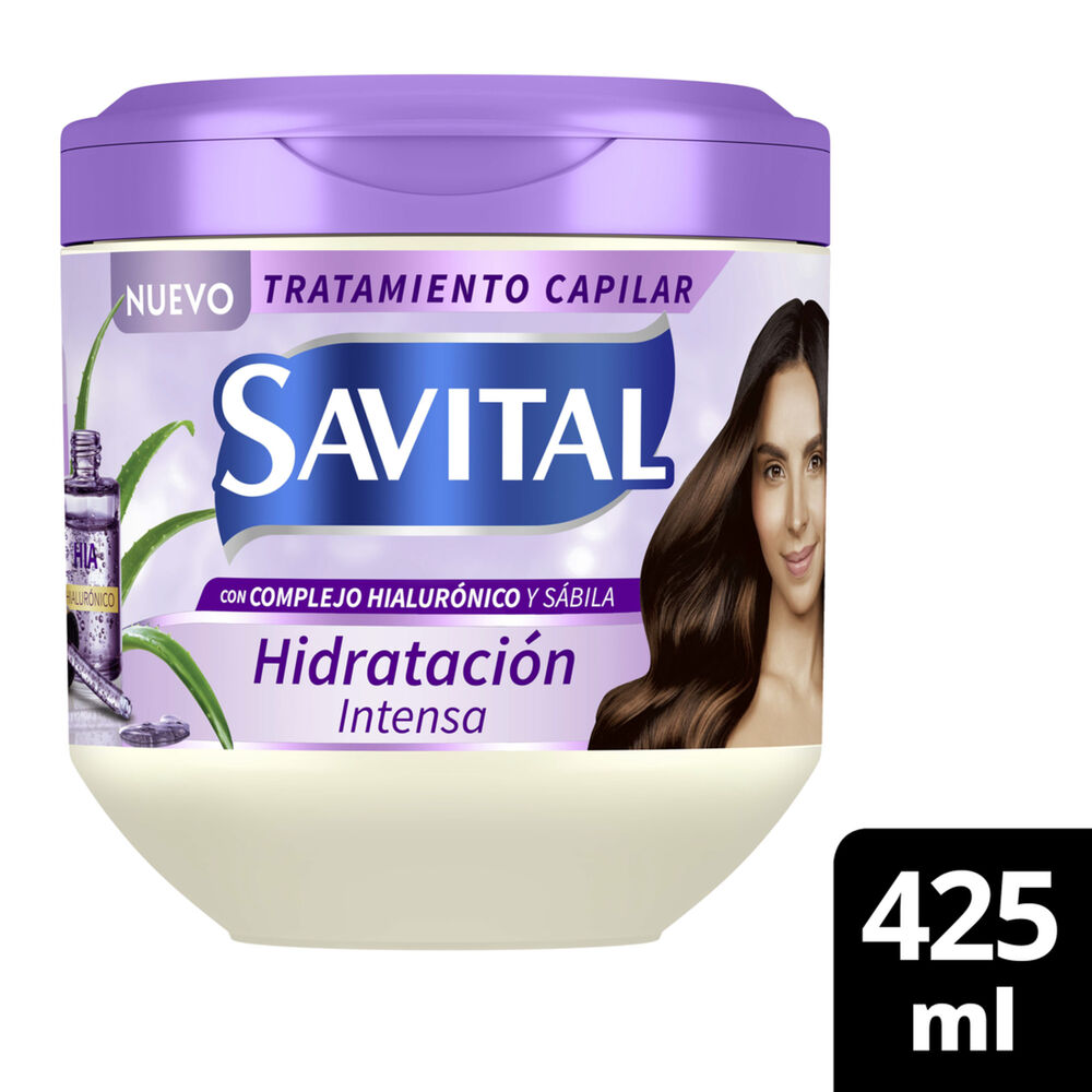 Tratamiento-Capilar-Savital-Hidratacion-Intensa-Con-Complejo-Hialuronico-Y-Sabila-Pote-X-425Ml-imagen-3