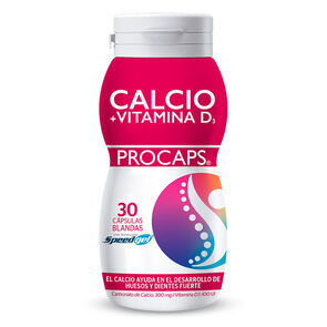 Calcio+-Vitamina-D3 -Capsulas-BlandaFrasco-X-30-imagen