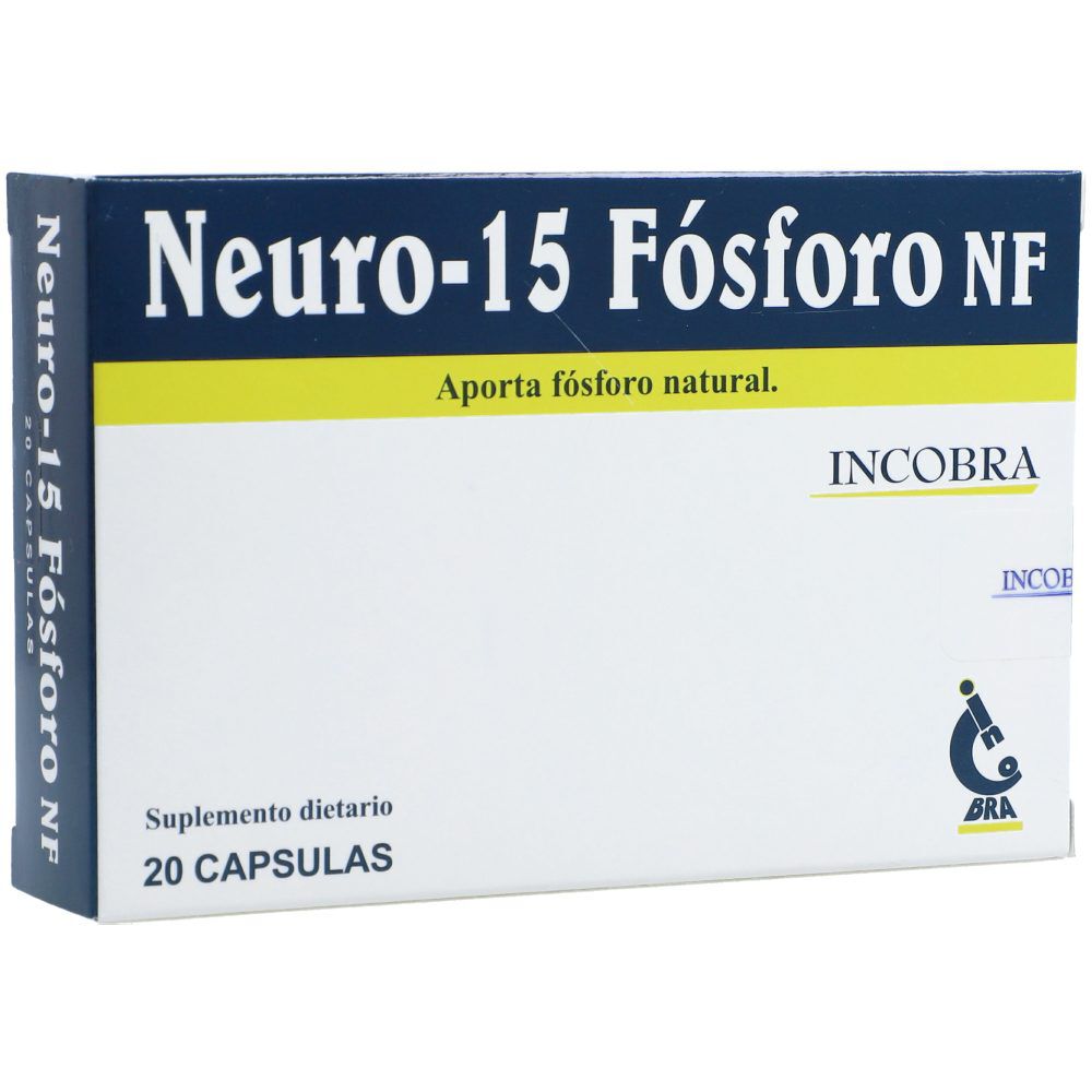 Neuro-15 Fósforo NF Cápsula Caja X 20