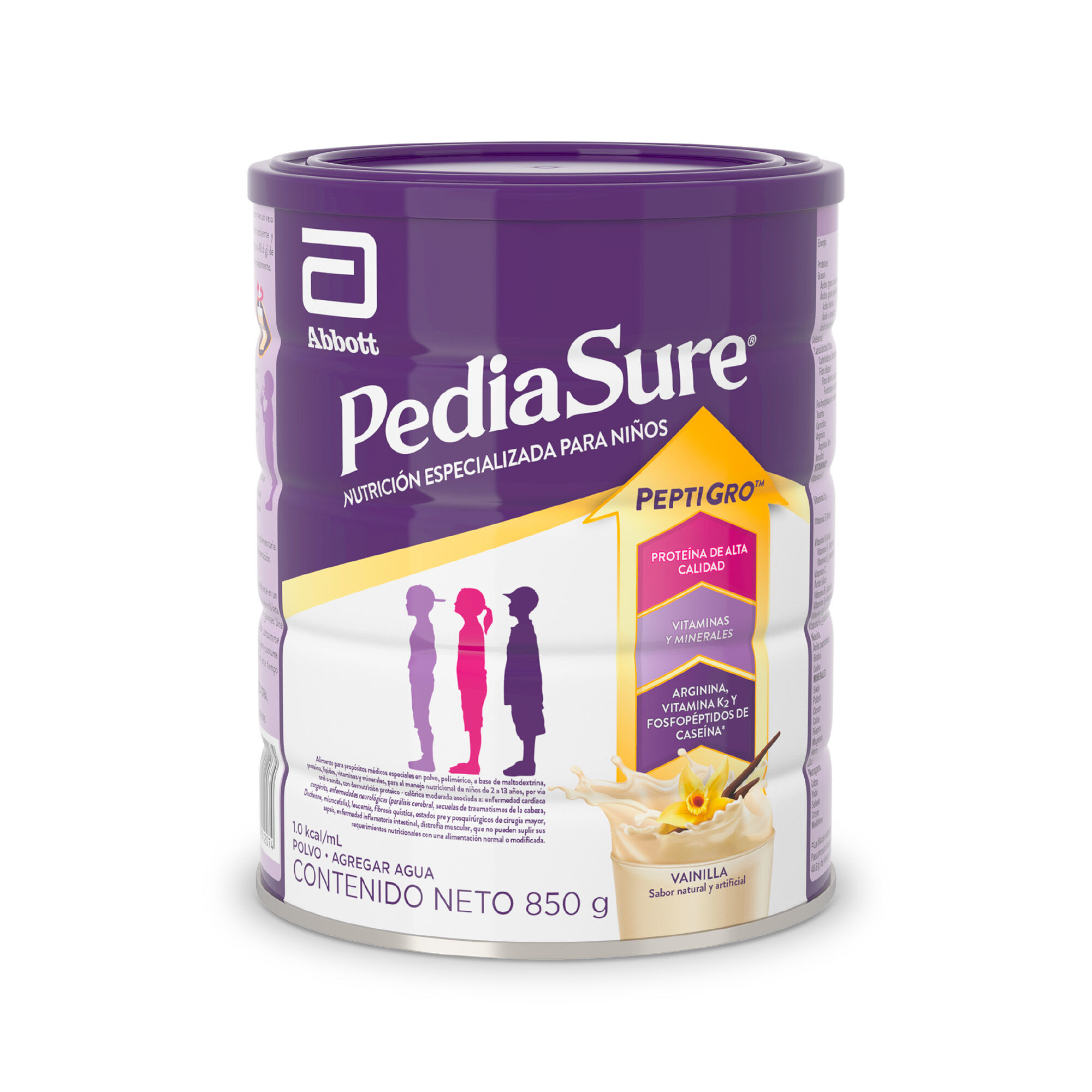 Pediasure Niños Formula Nutricional Vainilla Polvo 850g