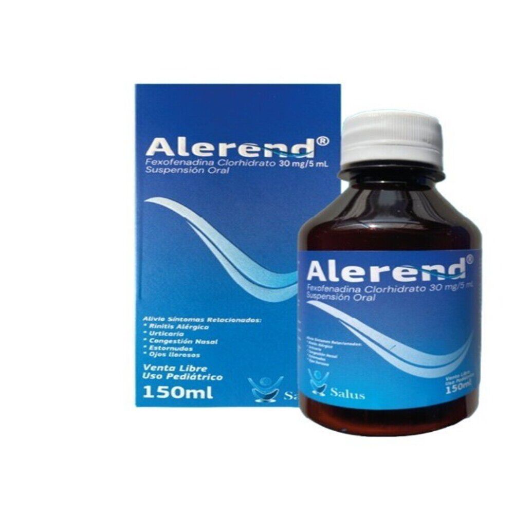 Alerend 30Mg/5Ml(0.6%) Suspensión Oral Frasco por 150Ml