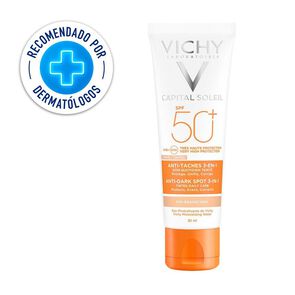 Protector-Solar-Ideal-Soleil-Vichy-Spf-50+-Antimanchas-Color-3-En-1Tubo-X-50mL-imagen