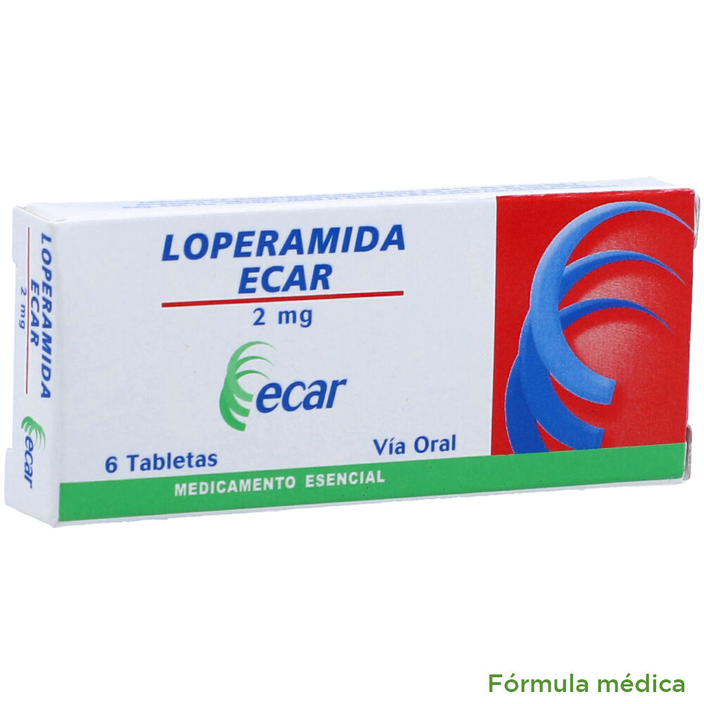 Loperamida 2Mg Tabletas Caja X 6 Ecar