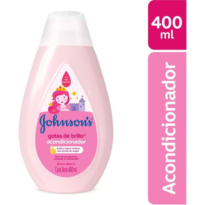 Acondicionador Johnson S Baby Gotas De Brillo Frasco X 400Ml