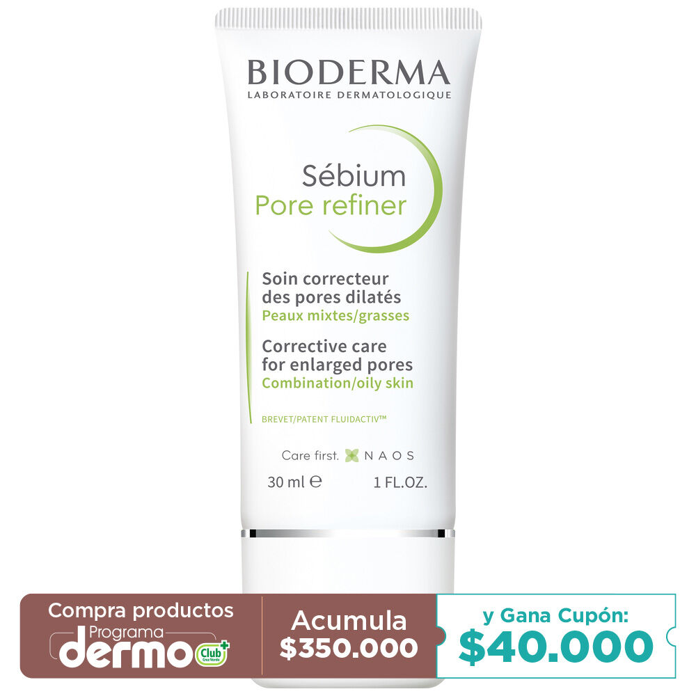 Bioderma-Sébium-Pore-Refiner-crema-corrector-de-poros-dilatados-piel-mixta-a-grasa-30mL-imagen-1