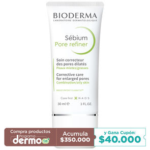 Bioderma-Sébium-Pore-Refiner-crema-corrector-de-poros-dilatados-piel-mixta-a-grasa-30mL-imagen