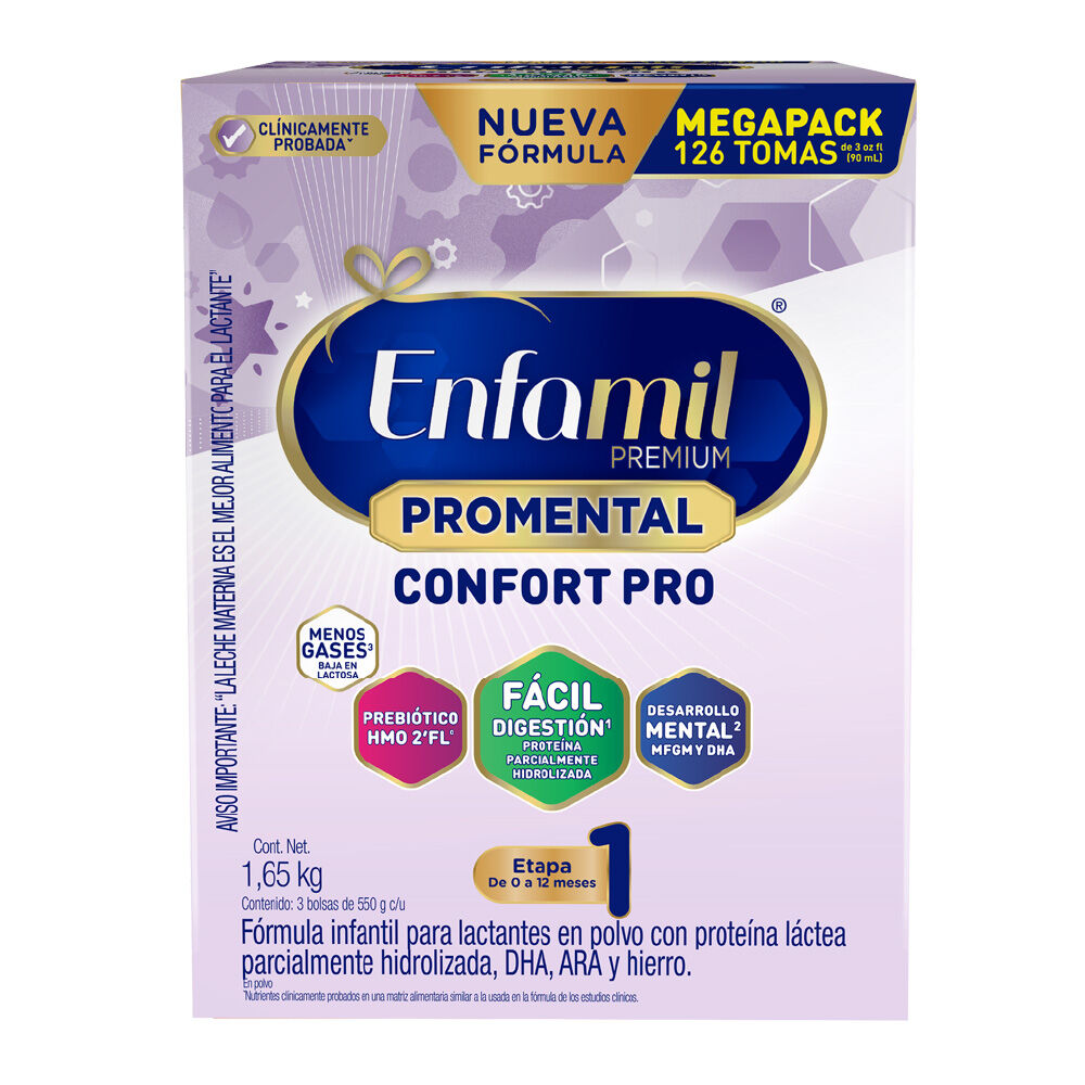Megapack-Enfamil-Premium-Promental-Confort-Pro-Etapa-1-(0-A-12-Meses)-Caja-3Bolsas550Gr-imagen-2