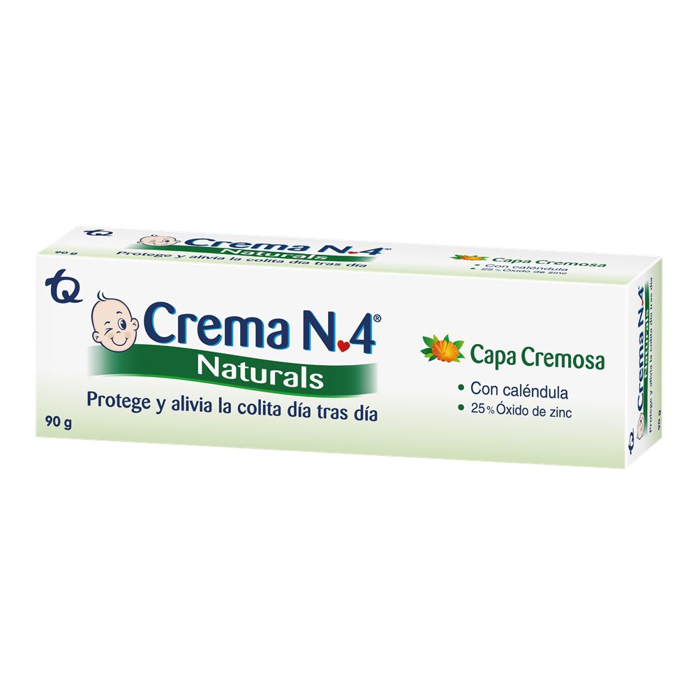 Crema No 4 Naturals Protege Y Alivia Tubo X 90 Gr