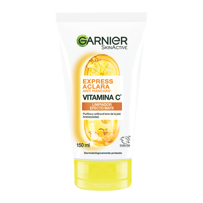 -Limpiador-Efecto-Mate-Garnier-Express-Aclara-Anti-Manchas-Vitamina-C*,-150Ml-imagen