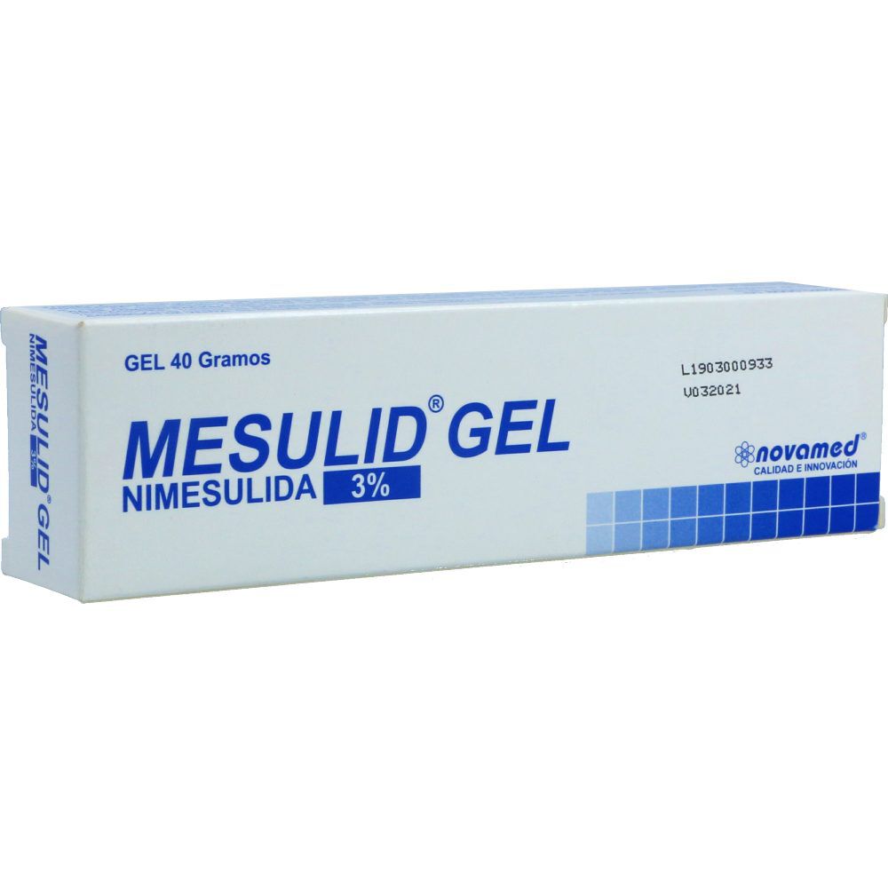 Mesulid 3% Gel Tópico Tubo X 40 Gr
