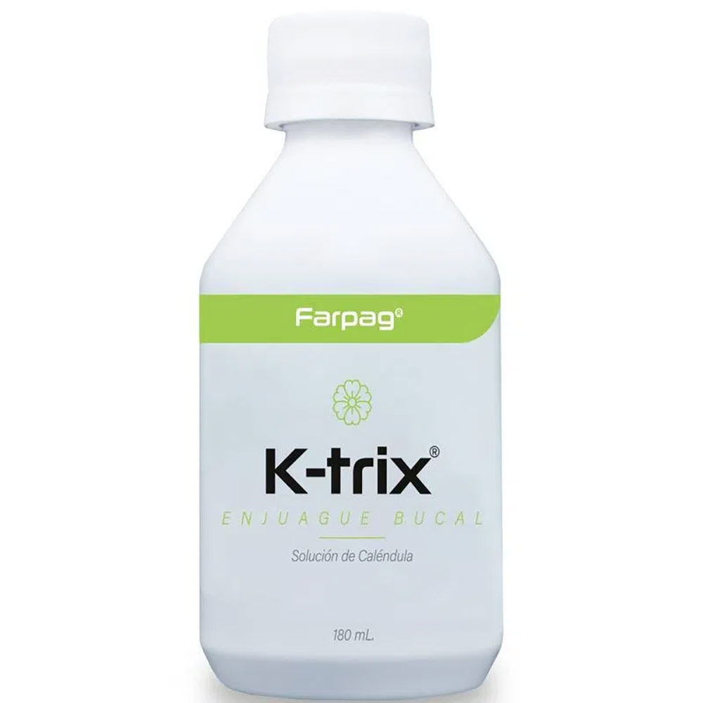 K-Trix Enjuague Bucal Farpag Solución De Calendula Frasco X 180Ml