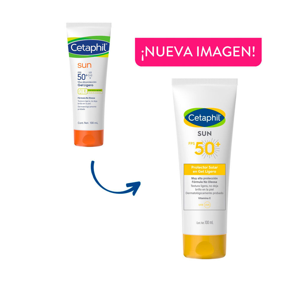 Cetaphil-Sun-FPS50+-Gel-Ligero-Frasco-X-100mL-Muy-Alta-Protección-imagen-3