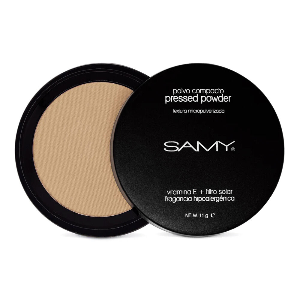 Polvo-Compacto-Sin-Espejo-Con-Vitamina-E-Y-Filtro-Solar-Fragancia-Hipoalergenica-Samy-Und-X-11Gr-N.-02-Beige-imagen-1