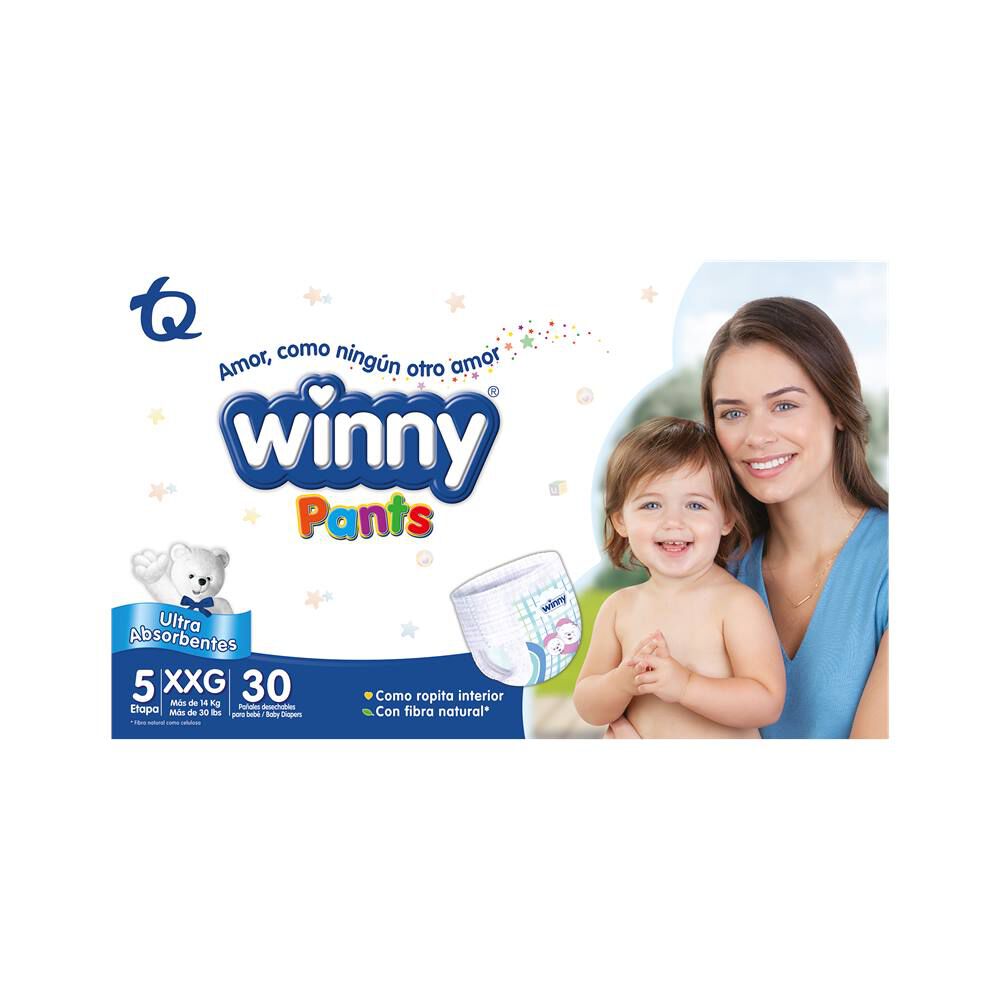 Pañal Winny Pants Etapa 5|Xxg Paquete X 30