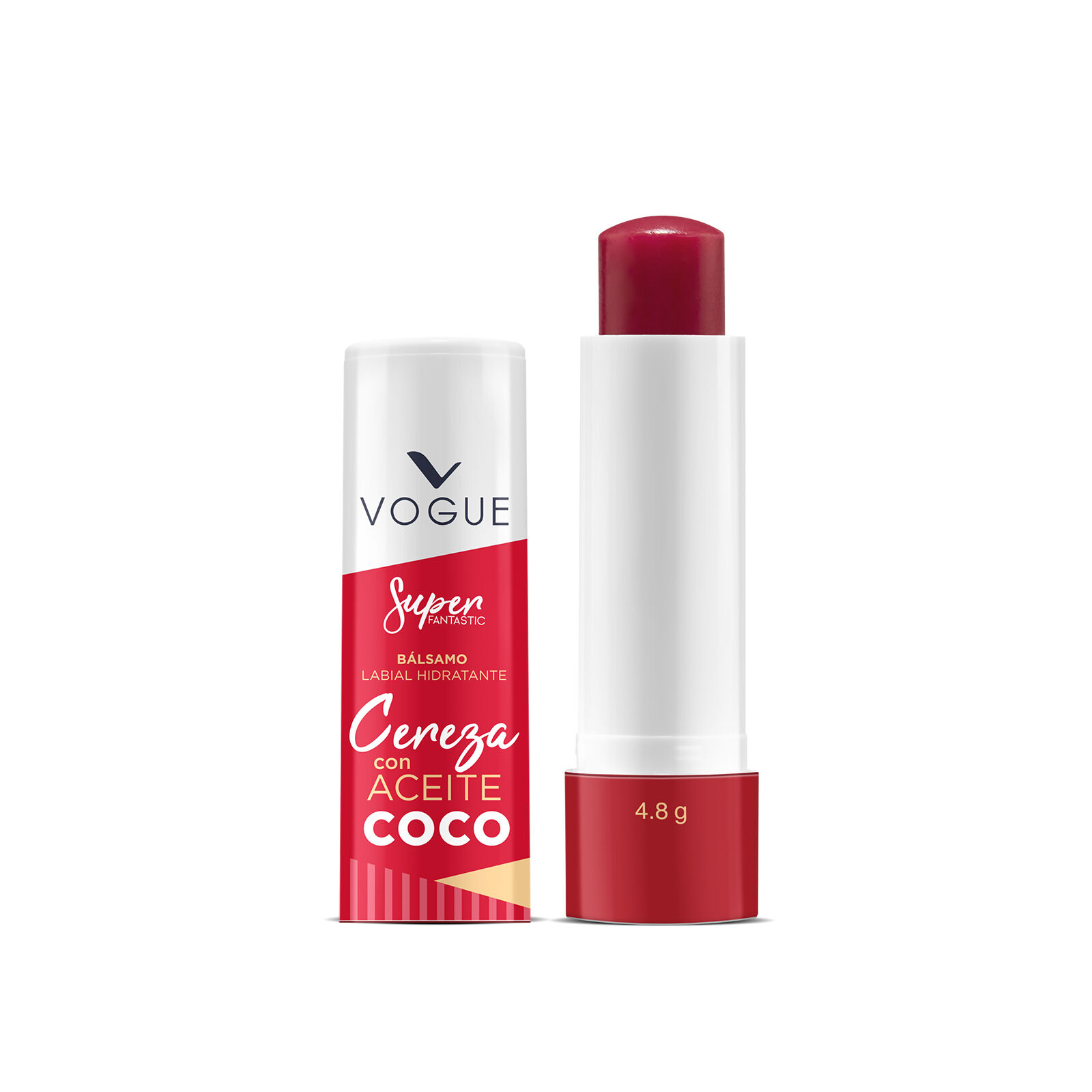 Labial Kiss My Lips Vogue Cereza Coco 4.8G