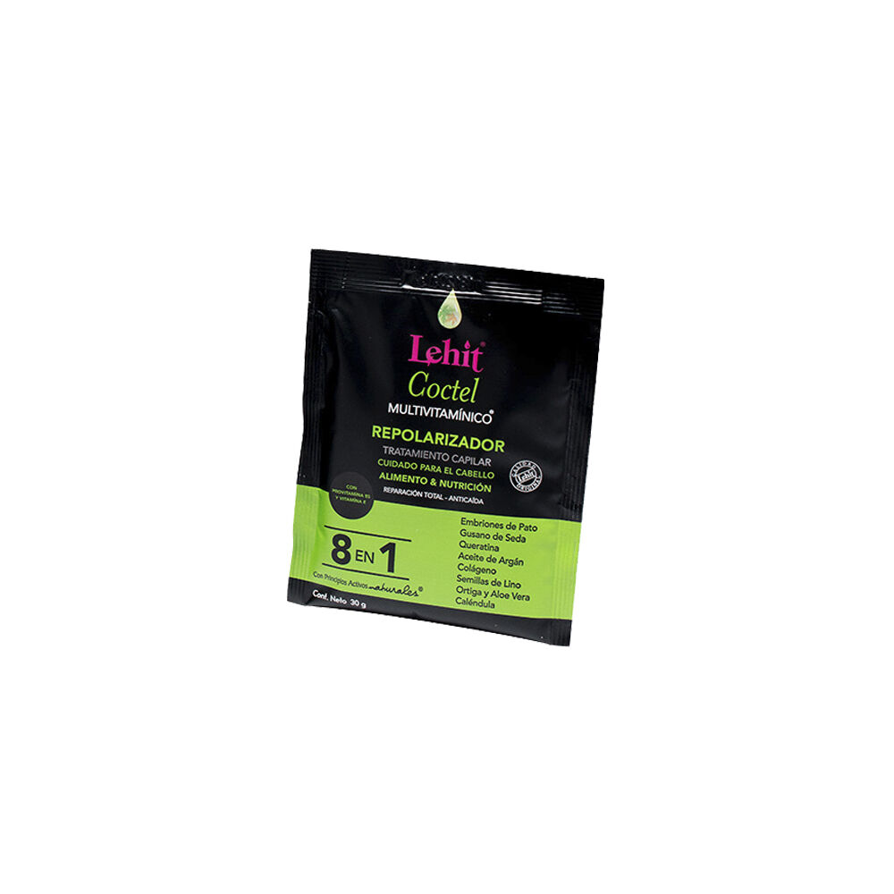 Tratamiento Capilar Lehit Coctel Multivitaminico Sobre X30Gr