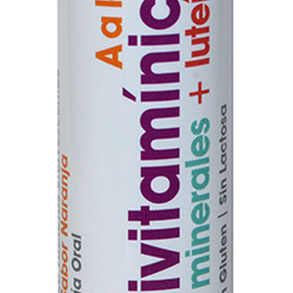 Suplemento-Dietario-Multivitaminico+Minerales+Luteina-Tubo-X-20-Naranja-imagen-1