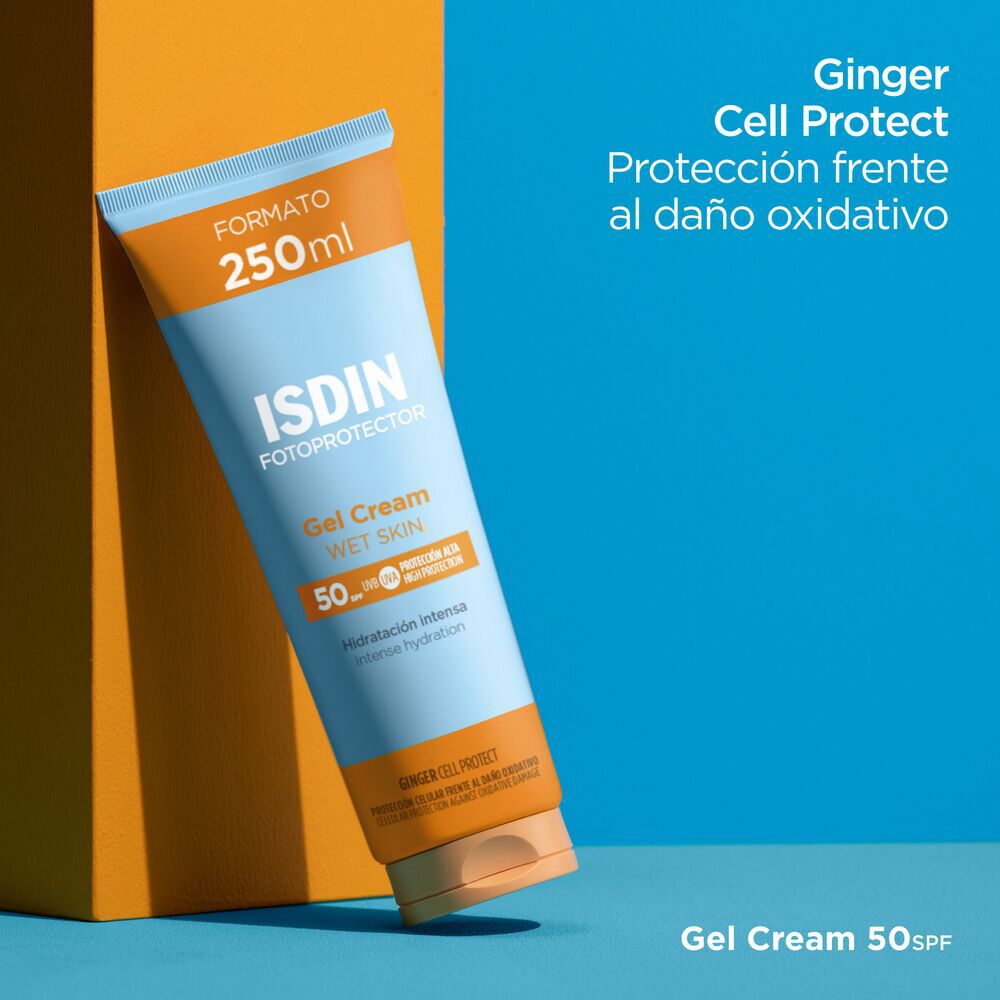 Isdin-Fotoprotector-Gel-Cream-Spf-50-Jengibre-Tubo-X-250Ml-imagen-5