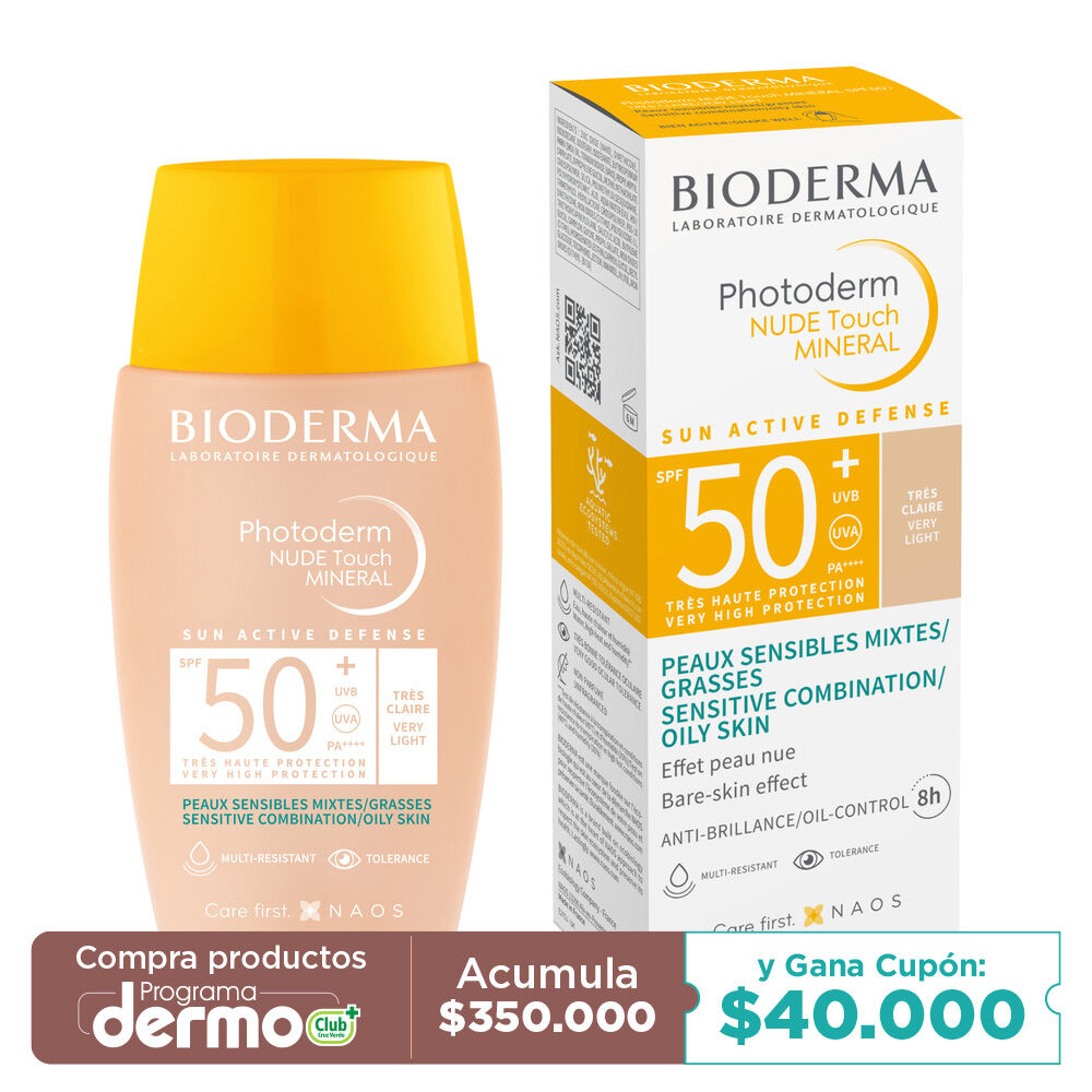 Photoderm-Nude-Touch-Bioderma-Tres-Claire-Very-Light-Spf50+-Frasco-X-40Ml-imagen-4
