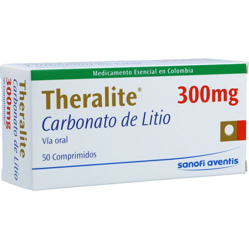 Theralite Tabletas 300Mg Caja X 50