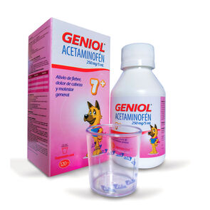 Geniol-Niños-7+-Suspensión-Oral-250-mg-/-5ml-Frasco-X-120mL-imagen