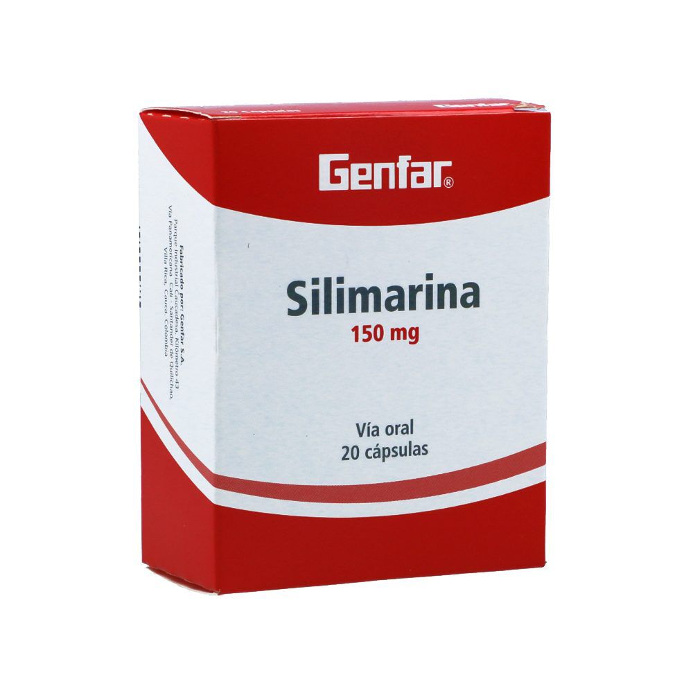 Silimarina-Genfar-150Mg-Caja-X-20-Cápsulas-imagen