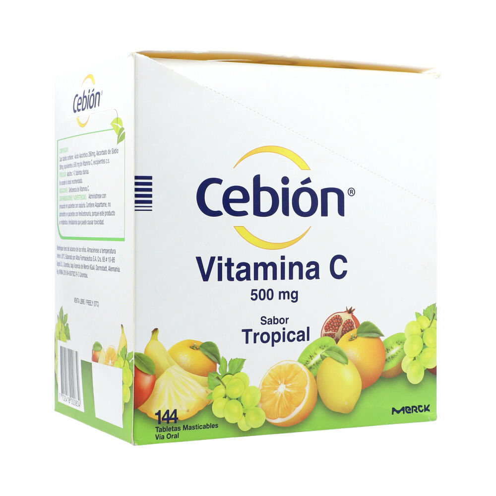 Cebión-500-Mg-Tableta-Masticable-Tropical-Sobre-X-12-imagen
