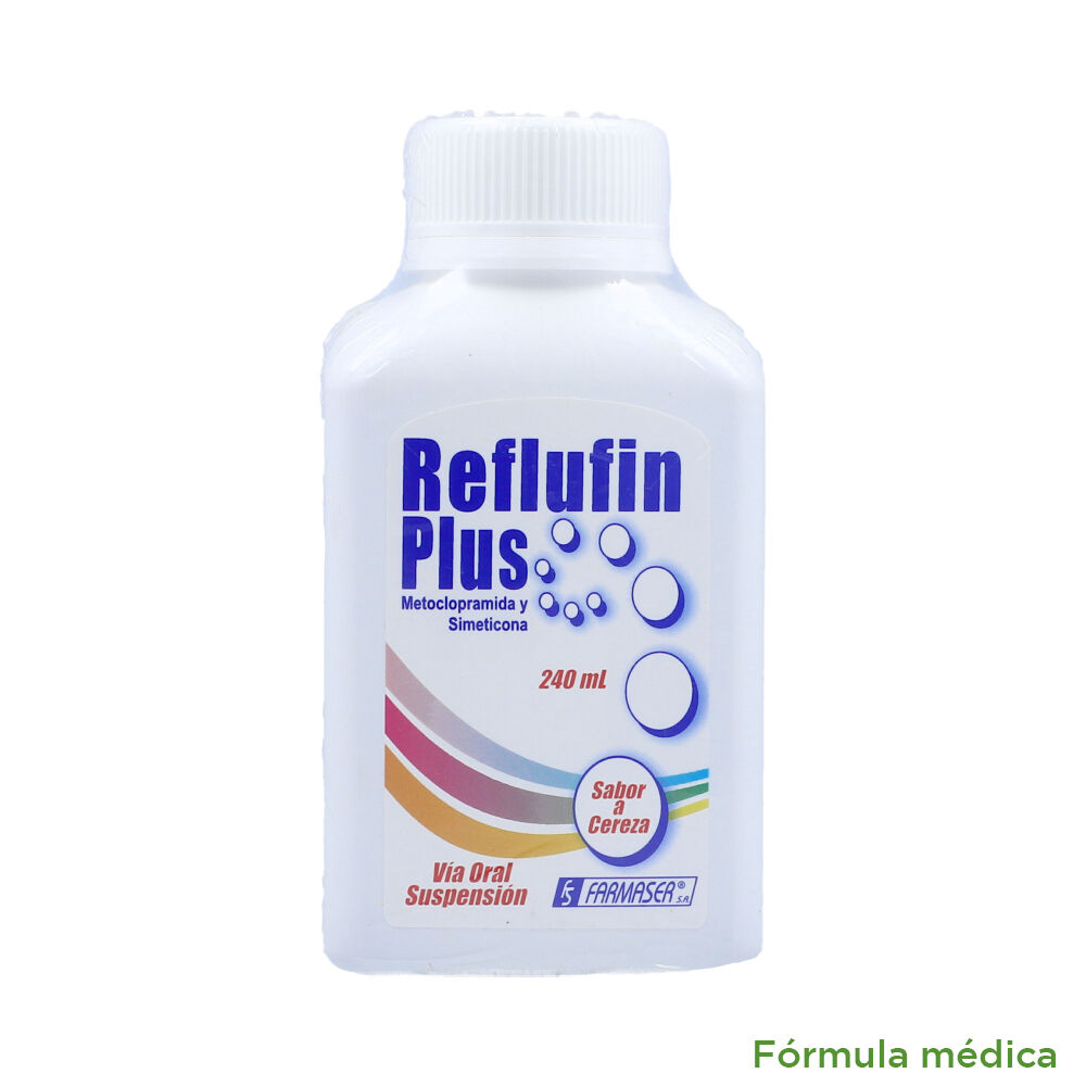 Reflufin Plus (100+500)Mg Suspensión Oral Frasco X 240 Ml