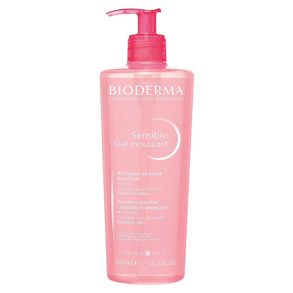 Gel-Moussant-Bioderma-Sensibio-Frasco-X-500Ml-imagen-1